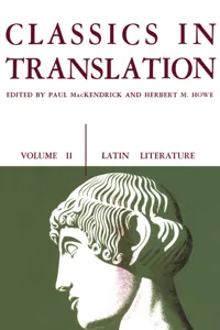 Classics in Translation, Volume II_cover