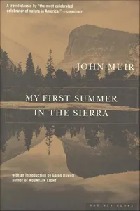 My First Summer in the Sierra_cover