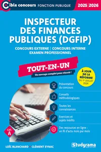 Inspecteur des finances publiques - Tout-en-un - Catégorie A - Concours 2024-2025_cover
