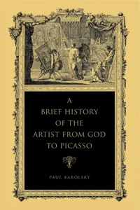 A Brief History of the Artist from God to Picasso_cover