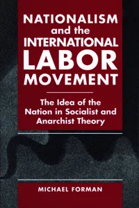 Nationalism and the International Labor Movement_cover