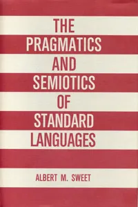 The Pragmatics and Semiotics of Standard Languages_cover