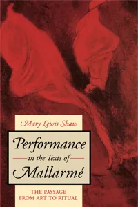 Performance in the Texts of Mallarmé_cover