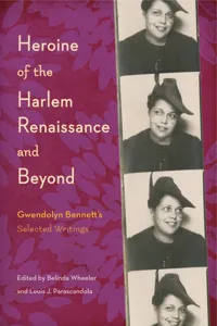 Heroine of the Harlem Renaissance and Beyond_cover