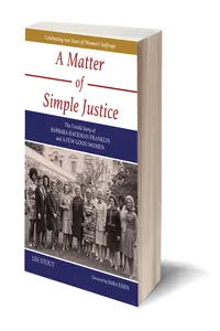 A Matter of Simple Justice_cover