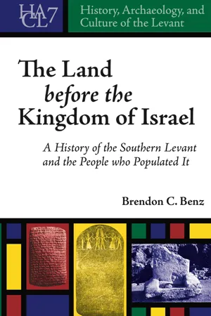 The Land Before the Kingdom of Israel