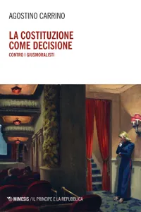 La costituzione come decisione_cover