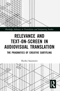 Relevance and Text-on-Screen in Audiovisual Translation_cover