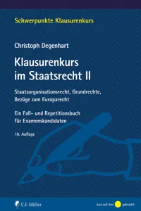 Klausurenkurs im Staatsrecht II_cover
