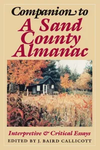 Companion to A Sand County Almanac_cover