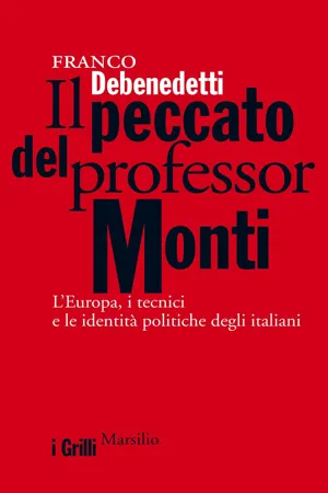 Il peccato del professor Monti