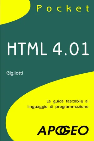 HTML 4.01 Pocket