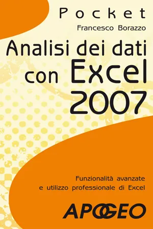 Analisi dei dati con Excel 2007