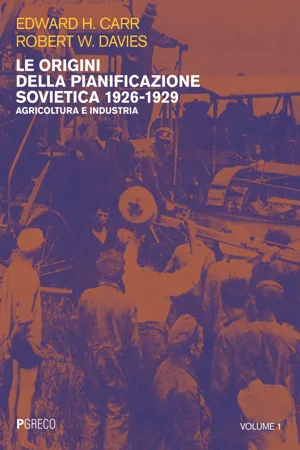 Le origini della pianificazione sovietica 1926-1929 vol 1