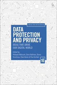 Data Protection and Privacy, Volume 16_cover