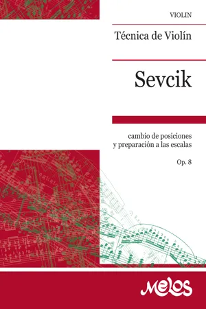 Sevcik Técnica del violín