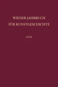 Wiener Jahrbuch für Kunstgeschichte LXVII_cover