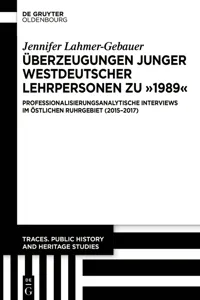 Überzeugungen junger westdeutscher Lehrpersonen zu „1989“_cover