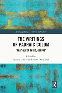 The Writings of Padraic Colum_cover