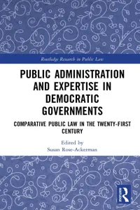 Public Administration and Expertise in Democratic Governments_cover