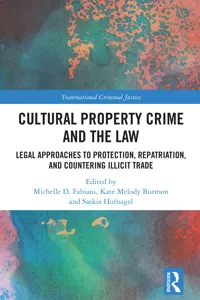 Cultural Property Crime and the Law_cover