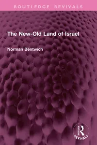 The New-Old Land of Israel_cover