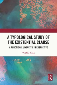 A Typological Study of the Existential Clause_cover