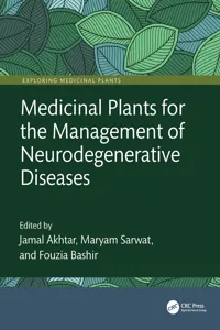 Medicinal Plants for the Management of Neurodegenerative Diseases_cover