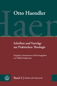 Schriften und Vorträge zur Praktischen Theologie_cover