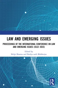 Law and Emerging Issues_cover