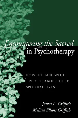 Encountering the Sacred in Psychotherapy