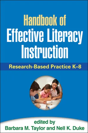 Handbook of Effective Literacy Instruction