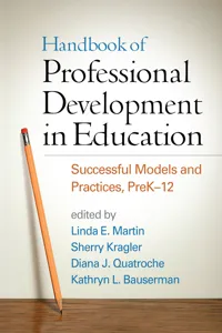 Handbook of Professional Development in Education_cover