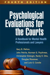 Psychological Evaluations for the Courts_cover