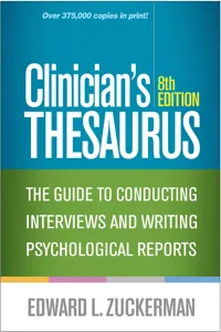 Clinician's Thesaurus_cover