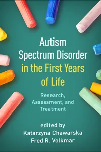 Autism Spectrum Disorder in the First Years of Life_cover