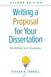 Writing a Proposal for Your Dissertation_cover