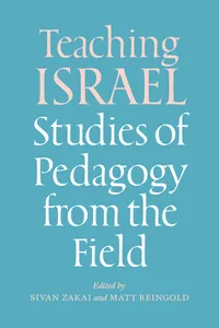 Teaching Israel_cover
