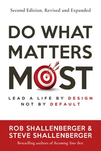 Do What Matters Most, Second Edition_cover