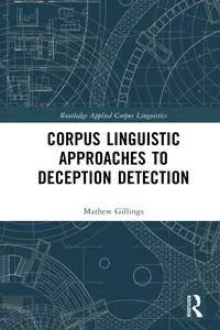 Corpus Linguistic Approaches to Deception Detection_cover