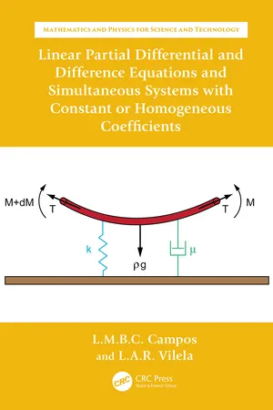 Linear Partial Differential and Difference Equations and Simultaneous Systems with Constant or Homogeneous Coefficients