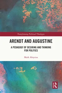 Arendt and Augustine_cover