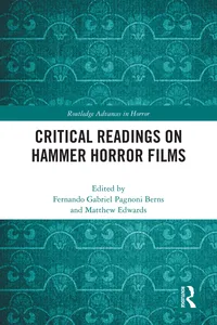 Critical Readings on Hammer Horror Films_cover