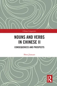 Nouns and Verbs in Chinese II_cover