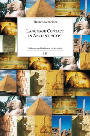 Language Contact in Ancient Egypt