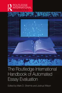 The Routledge International Handbook of Automated Essay Evaluation_cover