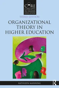 Organizational Theory in Higher Education_cover