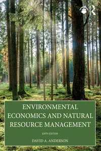 Environmental Economics and Natural Resource Management_cover