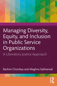 Managing Diversity, Equity, and Inclusion in Public Service Organizations_cover