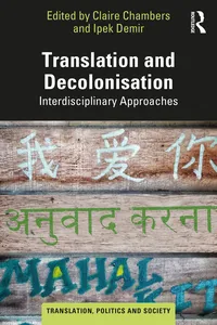 Translation and Decolonisation_cover